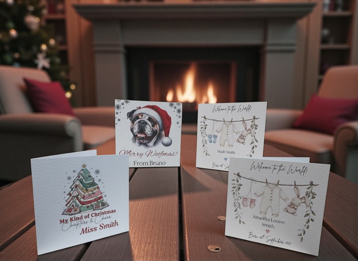 Beautiful Cards, Gift Bags & Personalised Paper Treasures.