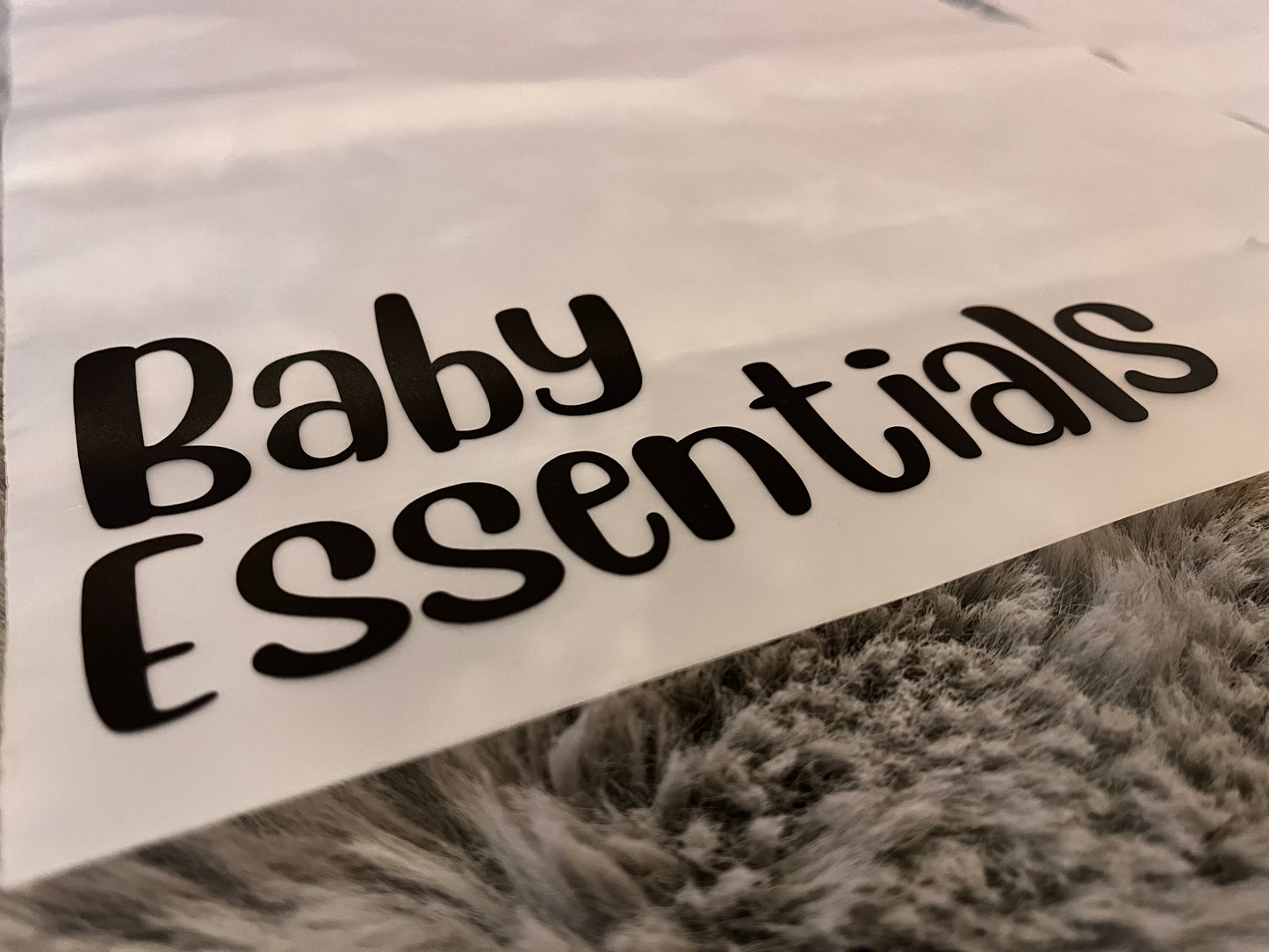 Trendy Birthing Partner Bag: Hospital Bag Organization Kit with 15 Labels.