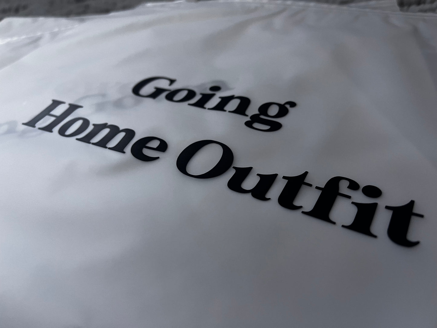 Short-Stay Hospital Bag Organizers with 9 labeled organizers and 1 spare - 24x35cm